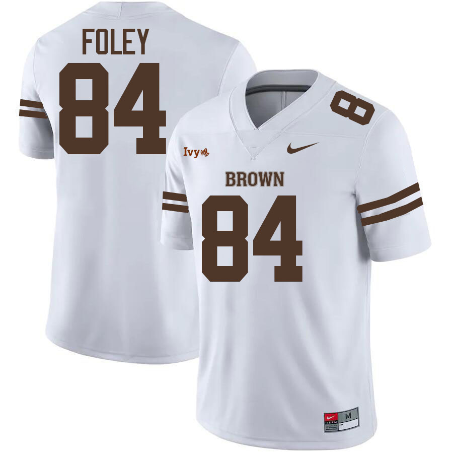 Brown Bears #84 Trevor Foley College Football Jerseys,Uniforms Stitched-Brown